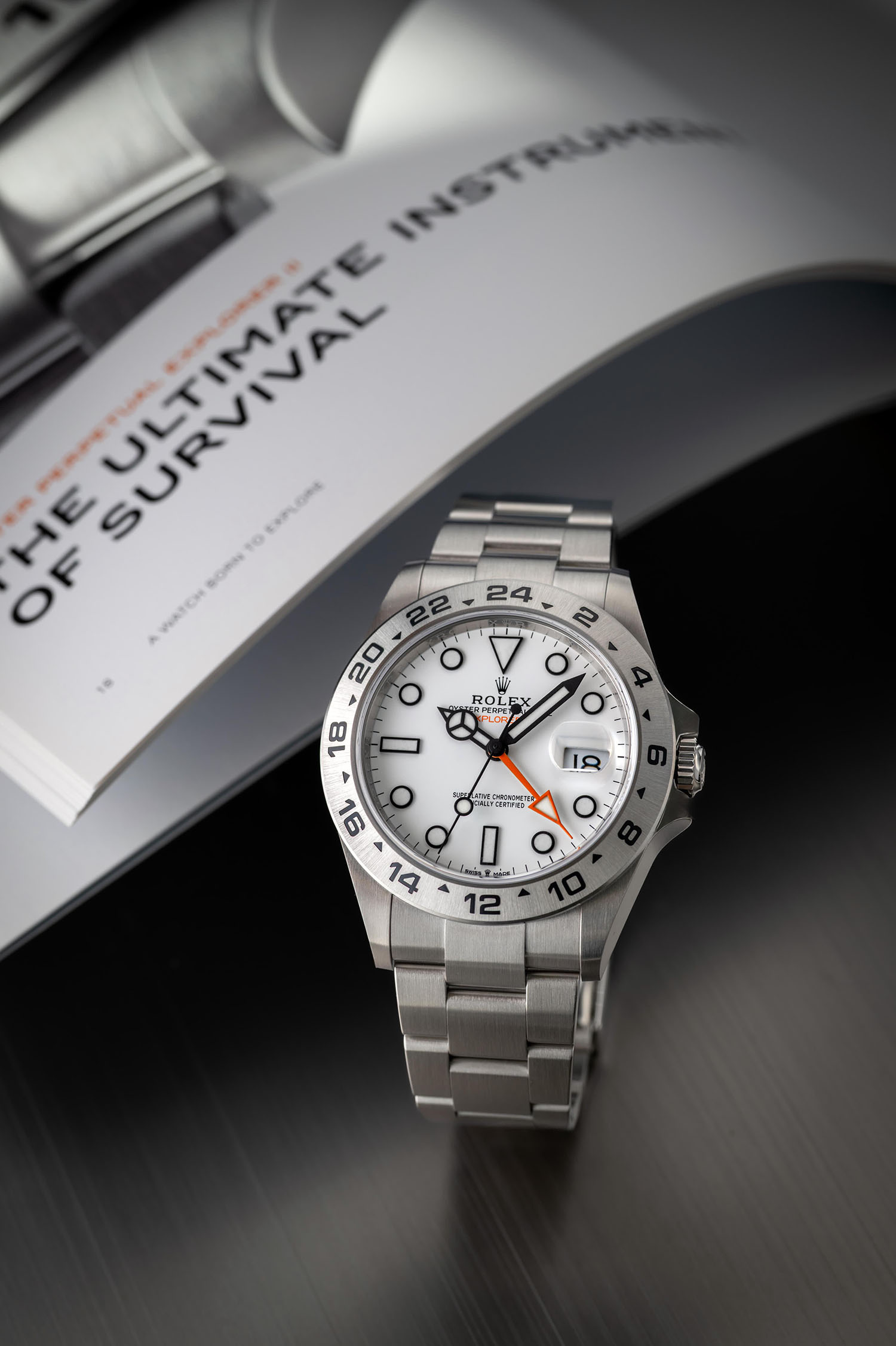 Rolex Explorer II Polar White (BNIB 2025) for sale